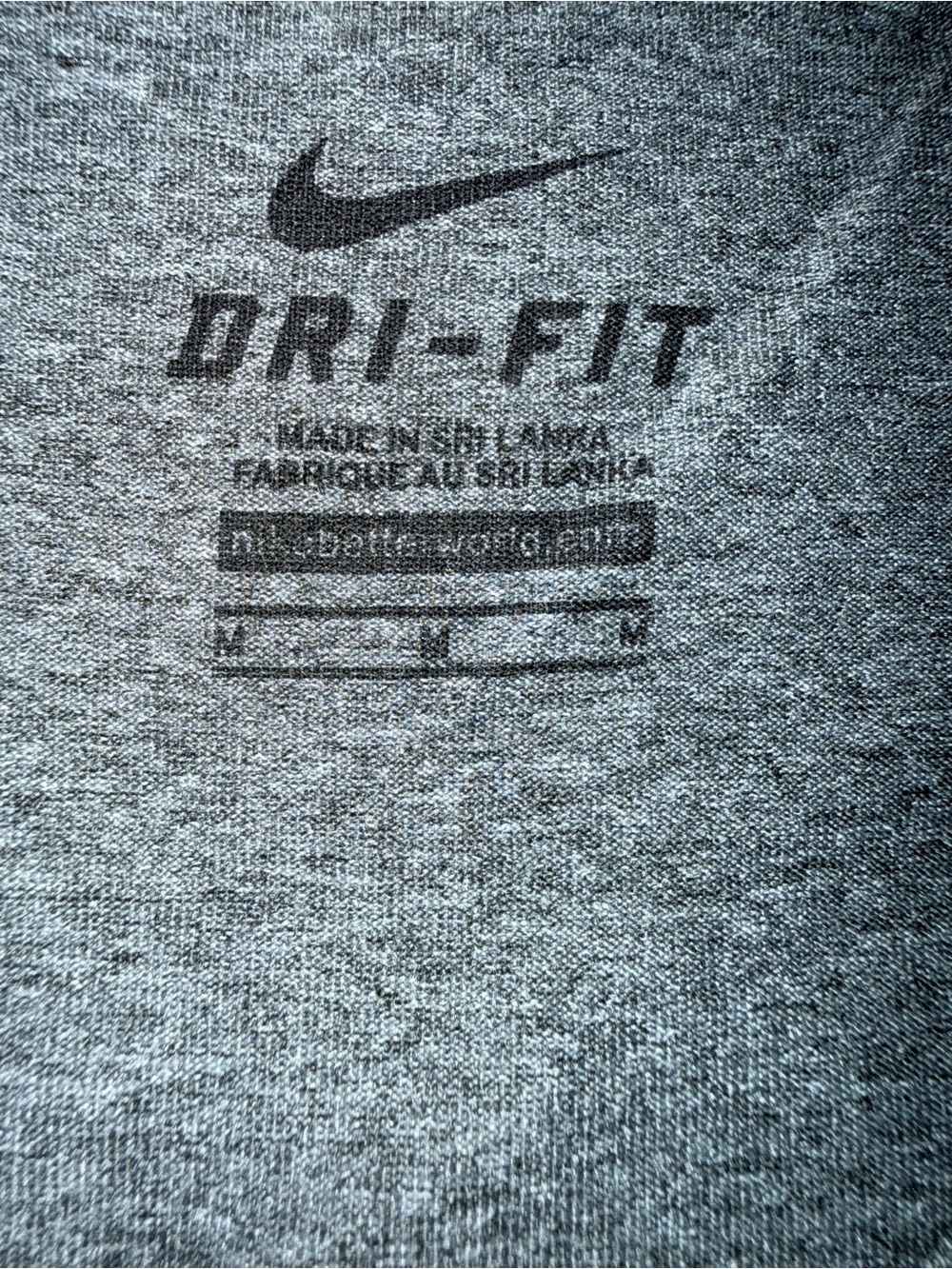3 x 20 Nike Gray Sailfish Tennis Dri-FIT Short Sleeve Tee Size M - Picture 4 of 5